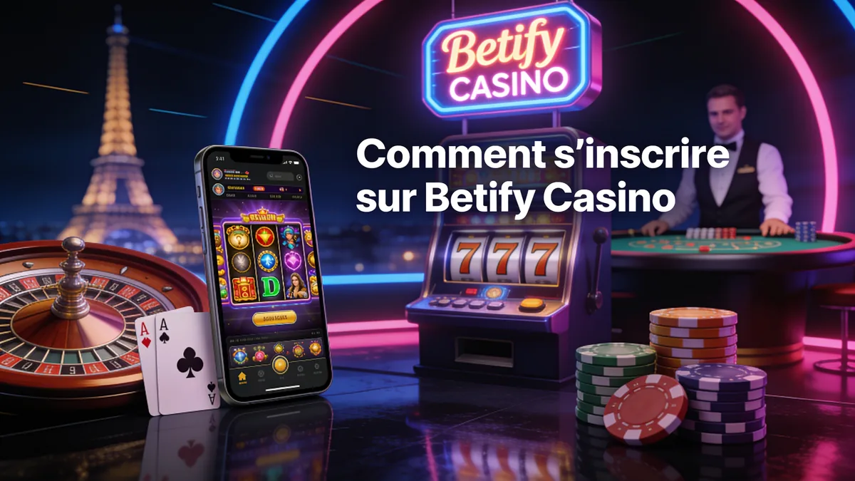 Comment s'inscrire sur Betify Casino pour les joueurs en France